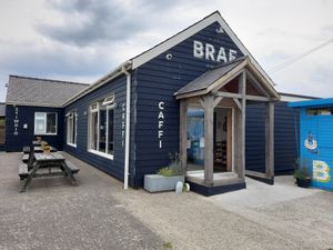 Entrance at BRAF in Caernarfon