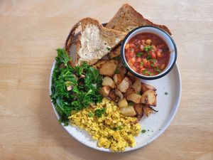 Vegan Breakfast at BRAF in Caernarfon