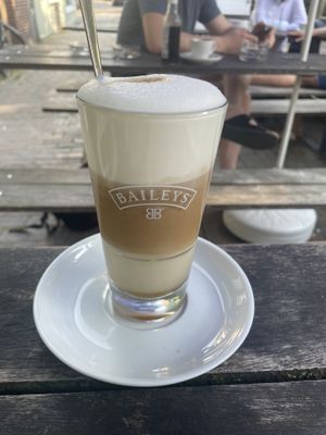 Caramel latte  at  Cafe Einstein in Emden