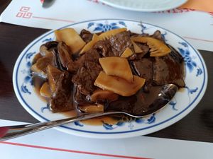 "Ternera" con setas y bambú at Restaurante Xiang Jiang in Paterna