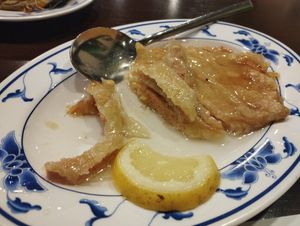 Pollo vegano al limón at Restaurante Xiang Jiang in Paterna