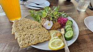 Smoked "fish" dip at Salt and Pepper Social in Newcastle