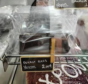 Energy bars  at Artemidas Bistro in Artemida