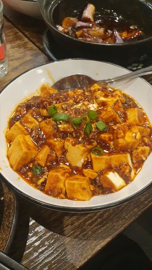 Mapo Tofu at Shanghai Kitchen in Marseille
