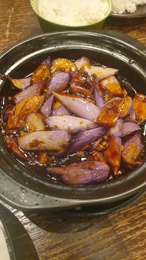 Eggplant at Shanghai Kitchen in Marseille