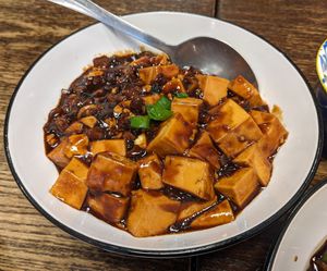 Tofu Mapo at Shanghai Kitchen in Marseille
