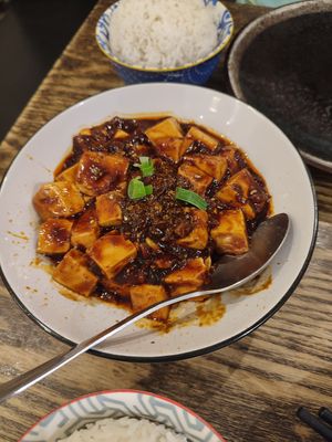 Mapo tofu at Shanghai Kitchen in Marseille