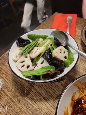 Gemüse-Hauptgang at Shanghai Kitchen in Marseille
