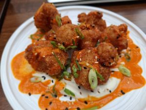 Cauliflower wings at Station South in Manchester