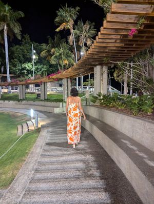 Outside gardens at Papa Negra in Tenerife