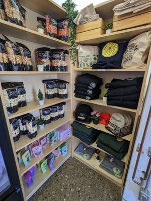 Local products and merch at Good Behaviour in Toronto
