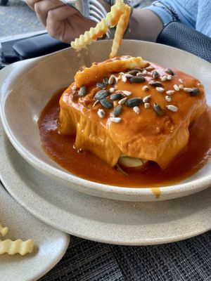   at Pizzaria Orfeu in Guimaraes