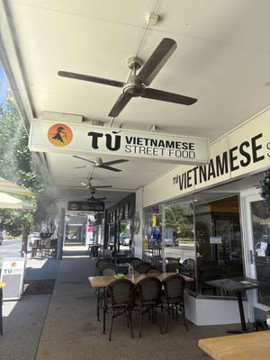 Shop front  #Veganuary at Tu Vietnamese Street Food in Myrtleford
