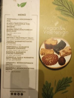 Desserts at Wegain in Istanbul