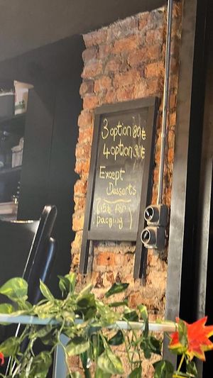 Menu & pricing  at Wegain in Istanbul