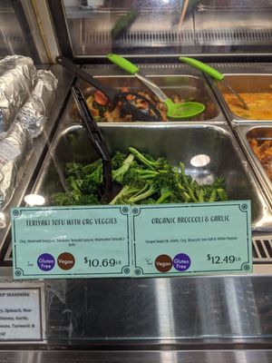 Clearly labeled. at Rainbow Bridge Natural Deli Cafe in Ojai