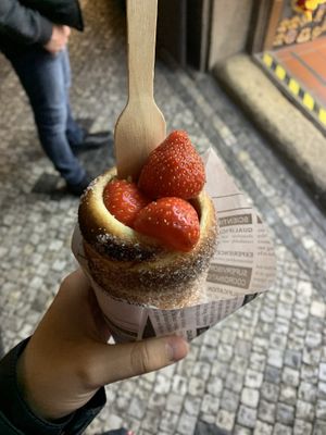 With strawberries inside   at Sweet Dreams - Karlova - Maybe closed in Prague