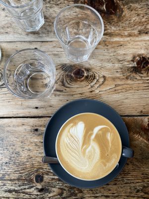 Good coffee! Oat latte!   at FED in Bristol