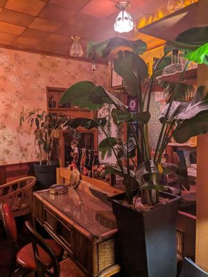 Front of the restaurant at Sum 숨 in Jeju