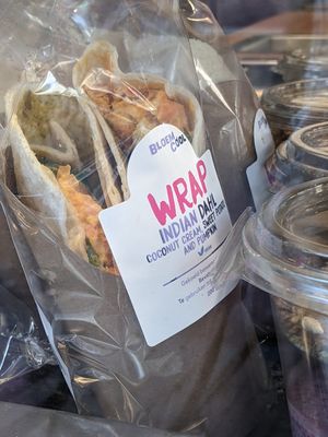 Indian Dahl wrap at Coffee Company - Oude Doelenstraat in Amsterdam