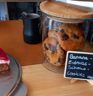 vegan cookies at Klaver in Hannover