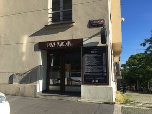 Entrance  at Pizza Famiglia in Prague
