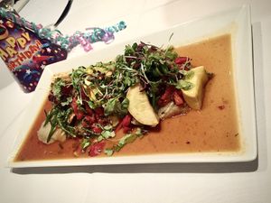 Vegan entree  at Roy's in Honolulu