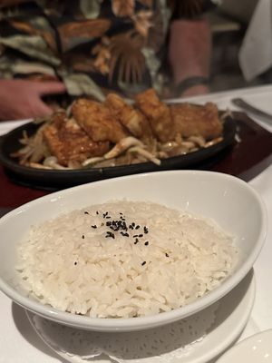 Sizzling deep fried tofu  at Roy's in Honolulu