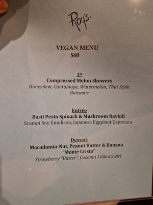  at Roy's in Honolulu