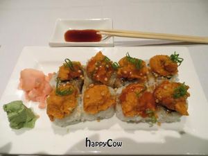 Chick pea tuna sushi rolls at Roy's in Honolulu