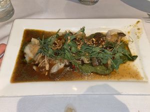 Kabocha dumplings  at Roy's in Honolulu