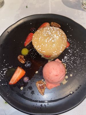 strawberry shortcake  at Roy's in Honolulu