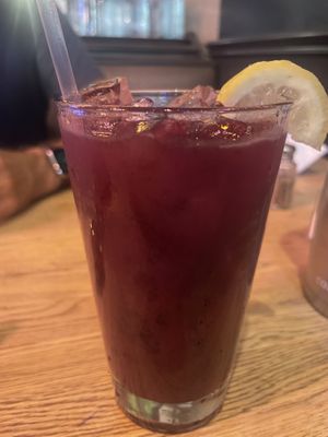 Lemon aid kit cocktail—tasty!  at Saint John's Bar and Eatery in Seattle