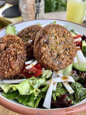 Vegan falafel salad   at Ardıç Şarküteri in Fethiye