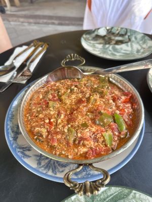 Tofu menemen - tasted great   at Ardıç Şarküteri in Fethiye