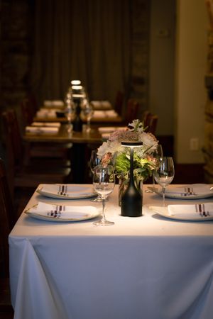 Upstairs dining  at Gather in Perth