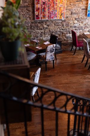 Downstairs dining at Gather in Perth