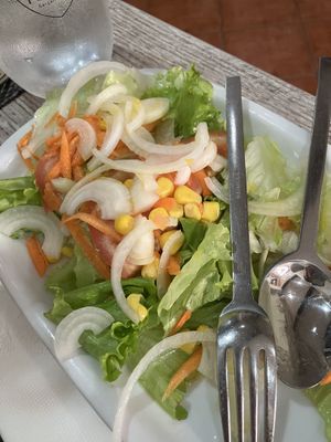 Mixed salad   at A Taberna do Porfirio in Lamego