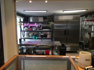 Counter at Vital Provisions in Peterborough