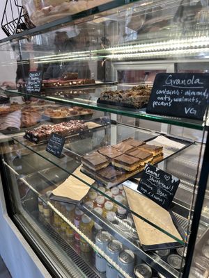   at Libby's Sugar & Gluten Free Bakery in West London