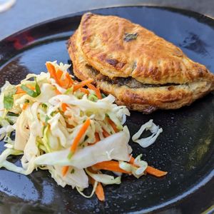 **Vegetarian** Empanada at Rumba in Seattle
