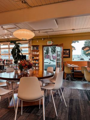 Seating area   at Walnut Street Coffee in Edmonds