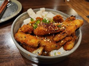 Gochujan artichoke "wings" at Bar Dojo in Edmonds