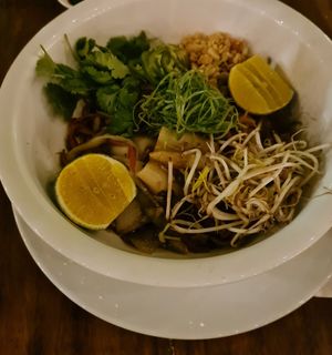 Vegan padthai at Katana Asian Cuisine in Santa Teresa