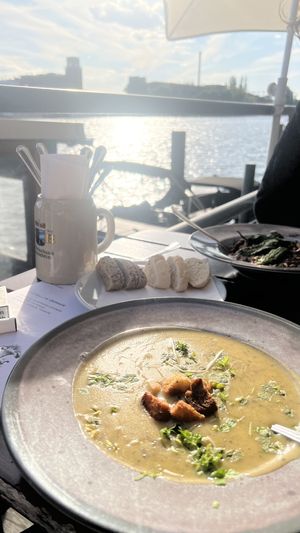 Truffle soup (7/10)   at Sonnendeck in Berlin