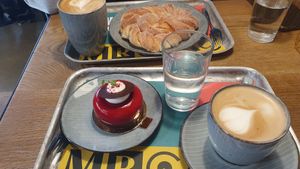 Vegan cake at Mr Cake in Stockholm