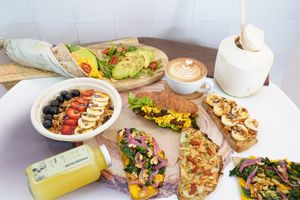 Breakfast is done right !  at TREEHOUSE - Taikoo Place in Hong Kong Island