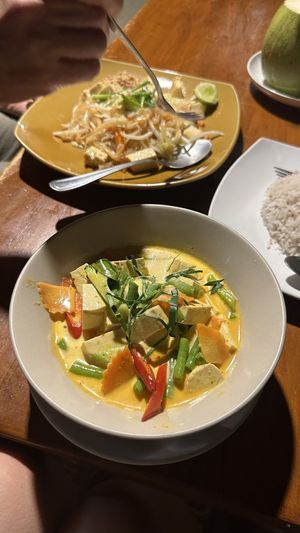 Penang Curry   at Mama Kop in Koh Phangan