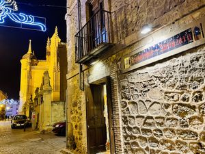 Right next to the cathedral! at La Almuzara in Segovia