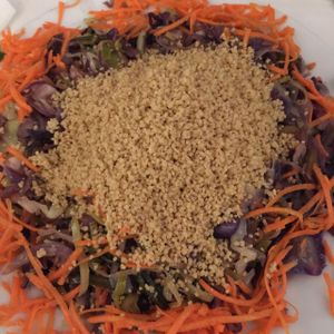 couscous with veggies at La Almuzara in Segovia